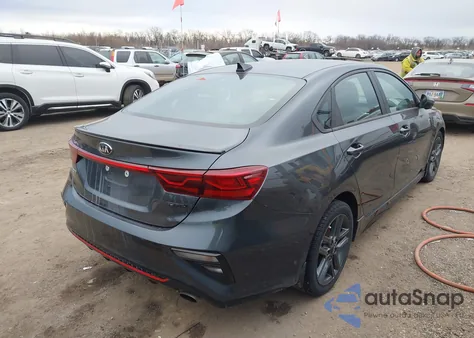 2021 Kia Forte Gt-Line from USA, damaged, VIN 3KPF34AD1ME382708